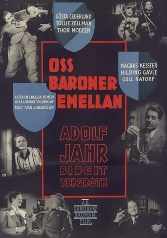 Póster de Oss baroner emellan