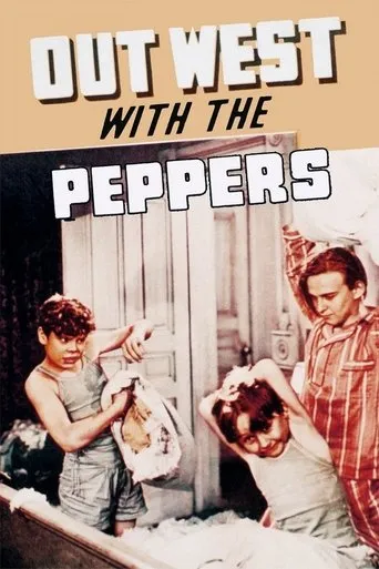 Póster de Out West with the Peppers