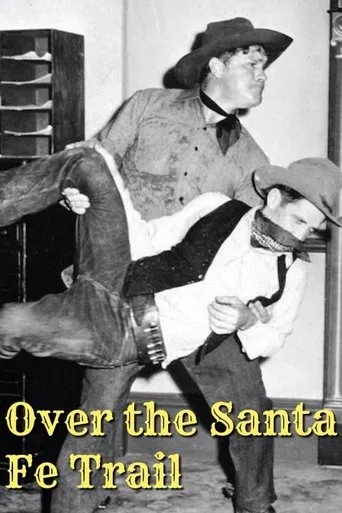 Póster de Over the Santa Fe Trail