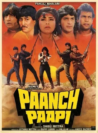 Póster de Paanch Papi