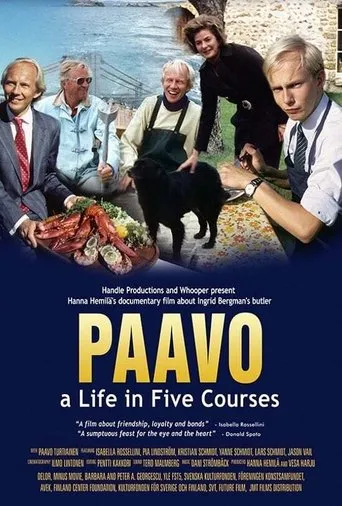 Póster de Paavo, fem rätter och ett liv