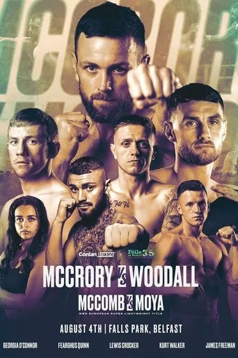 Póster de Padraig McCrory vs. Steed Woodall