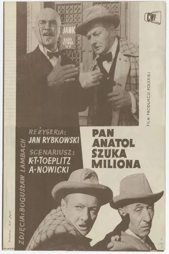 Póster de Pan Anatol szuka miliona
