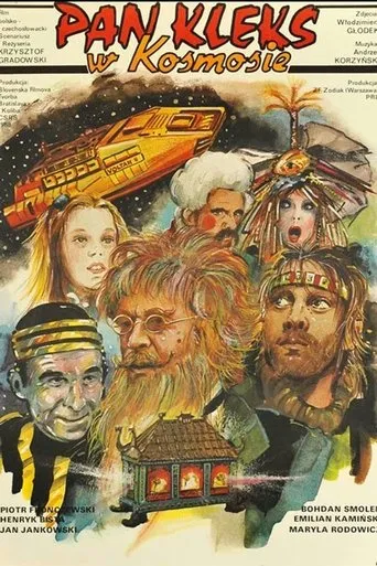 Póster de Pan Kleks w kosmosie