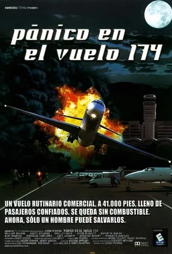 Póster de Pánico en el vuelo 174