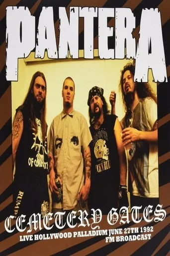 Póster de Pantera - Cemetery Gates - Live at Hollywood Palladium