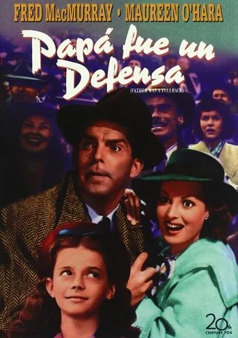 Póster de Papá fue un defensa