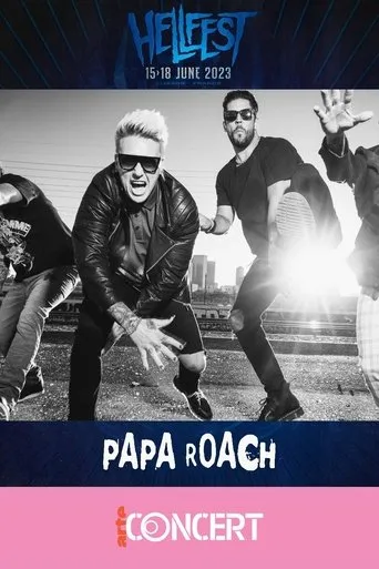 Póster de Papa Roach - Hellfest 2023