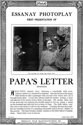 Póster de Papa's Letter
