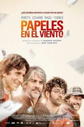 Póster de Papeles en el viento