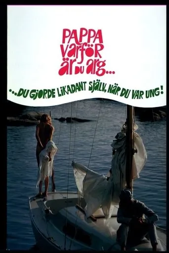 Póster de Pappa varför är du arg? Du gjorde likadant själv när du var ung