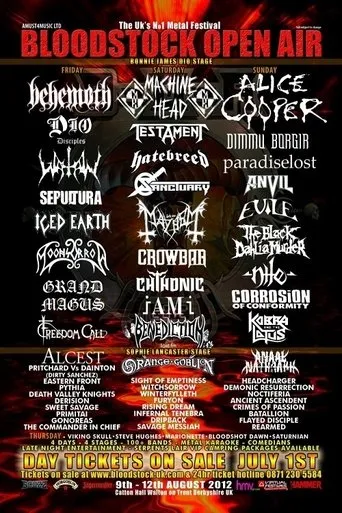 Póster de Paradise Lost: Live at Bloodstock