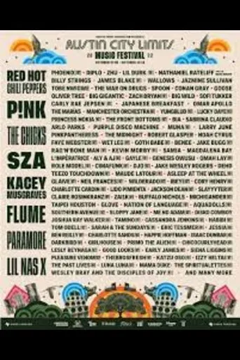 Póster de Paramore - Austin City Limits Music Festival 2022