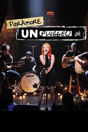 Póster de Paramore MTV Unplugged