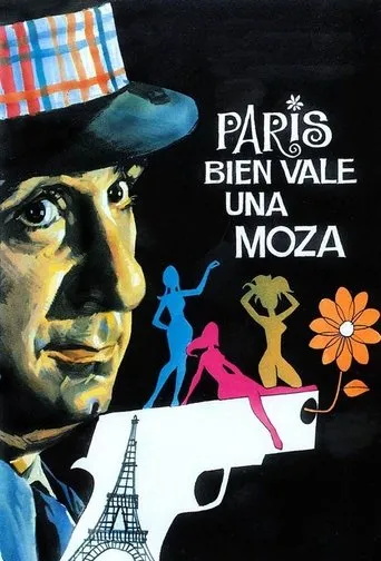 Póster de París bien vale una moza