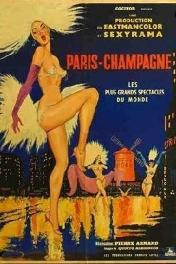 Póster de Paris champagne