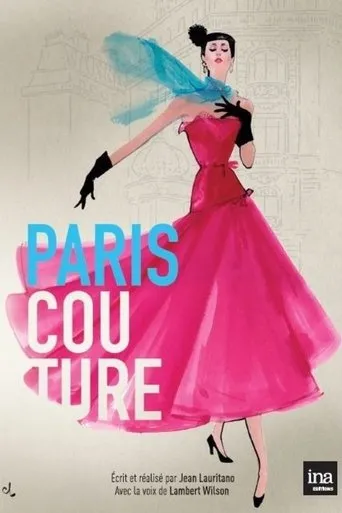 Póster de Paris Couture 1945-1968