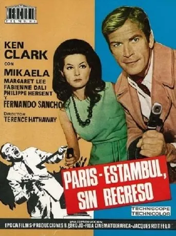 Póster de París-Estambul sin regreso