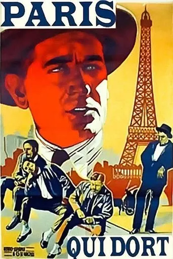 Póster de París que duerme