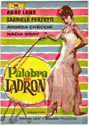 Póster de Parola di ladro