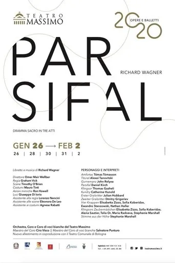 Póster de Parsifal - Teatro Massimo