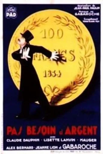 Póster de Pas besoin d'argent