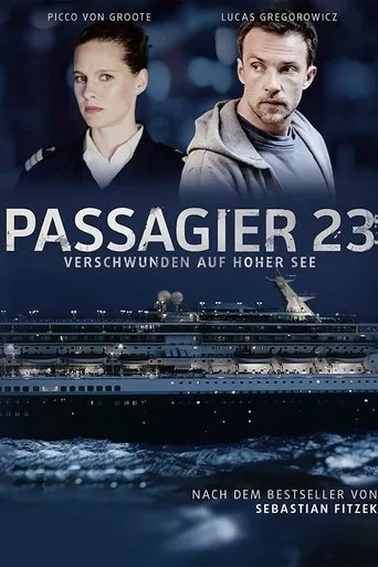 Póster de Pasajero 23 (2018) con Lucas Gregorowicz como Martin Schwartz