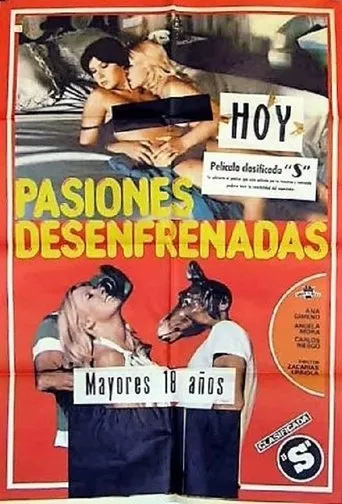 Póster de Pasiones desenfrenadas