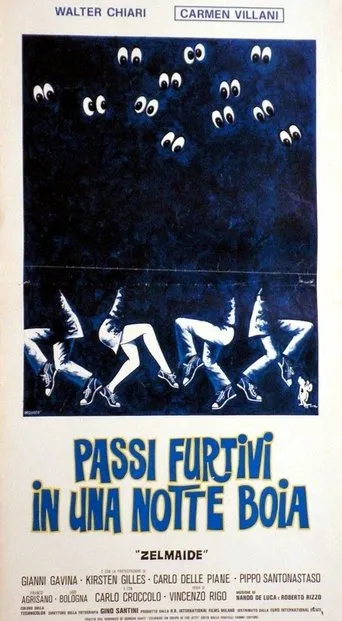 Póster de Passi furtivi in una notte boia