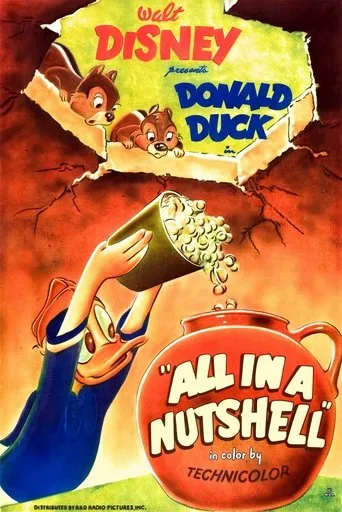 Póster de Pato Donald: Duros como nueces