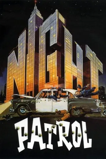 Póster de Patrulla de noche (1984) con Pat Morita como Rape Victim