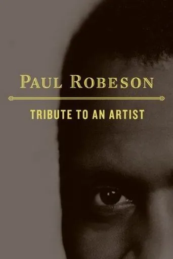 Póster de Paul Robeson: Tribute to an Artist