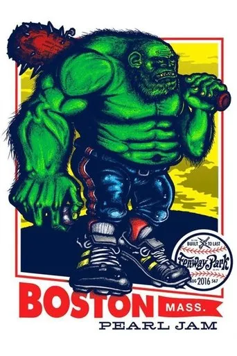 Póster de Pearl Jam: Fenway Park 2016 - Night 2