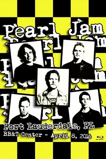Póster de Pearl Jam: Fort Lauderdale 2016