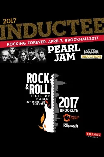 Póster de Pearl Jam: Rock And Roll Hall Of Fame Induction Ceremony