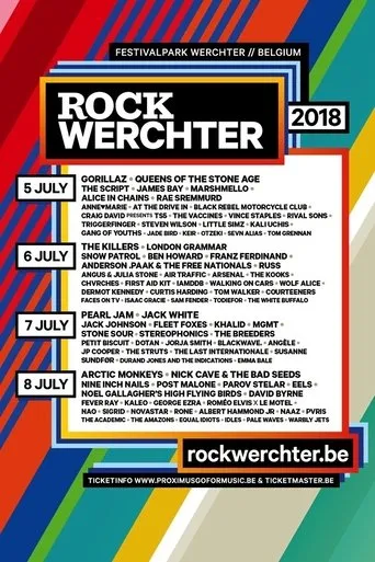 Póster de Pearl Jam: Rock Werchter 2018