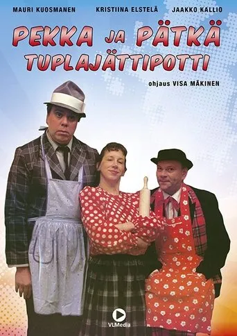 Póster de Pekka & Pätkä ja tuplajättipotti