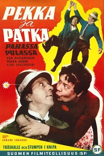 Póster de Pekka ja Pätkä pahassa pulassa