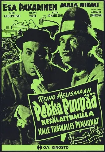 Póster de Pekka Puupää kesälaitumilla