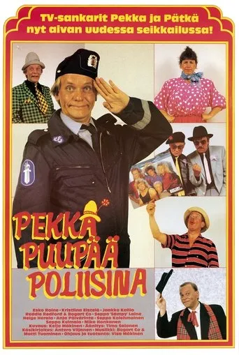Póster de Pekka Puupää poliisina