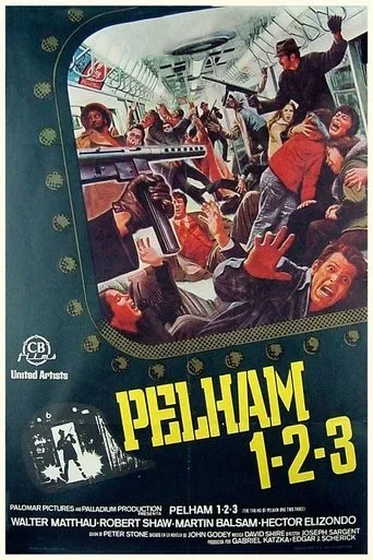 Póster de Pelham 1, 2, 3 (1974) con Burtt Harris como Ptl. Ricci