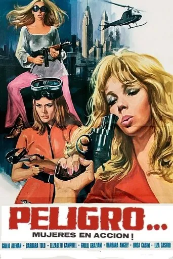 Póster de Peligro...! Mujeres en acción