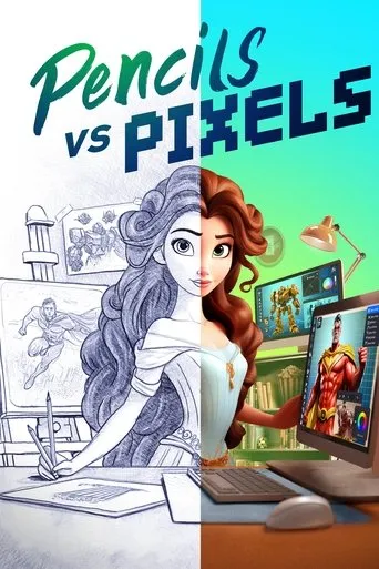 Póster de Pencils Vs Pixels