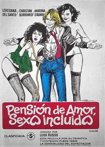 Póster de Pensión de amor, sexo incluido