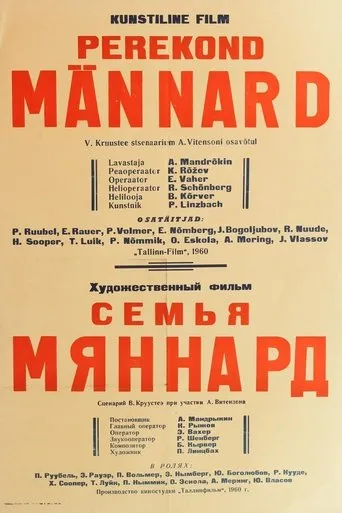 Póster de Perekond Männard