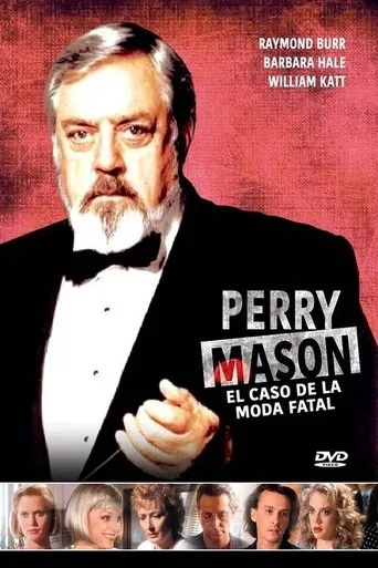 Póster de Perry Mason: El caso de la moda fatal (1991) con Robert Knepper como Kim Weatherly
