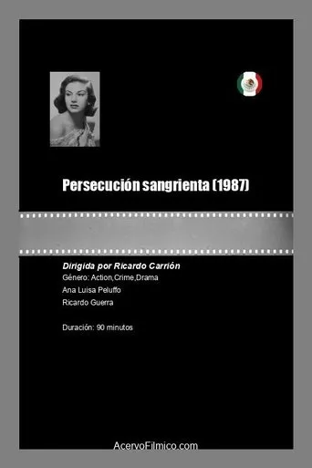 Póster de Persecución sangrienta