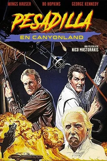 Póster de Pesadilla en Canyonland (1988) con S.A. Griffin como Albino's Henchman