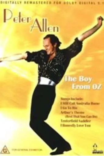 Póster de Peter Allen: The Boy From Oz