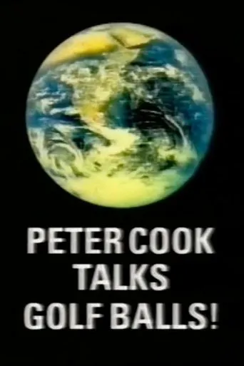 Póster de Peter Cook Talks Golf Balls
